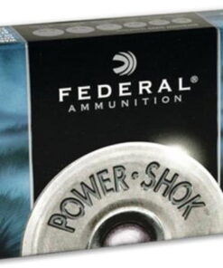 Federal Power Shok Buckshot 12 Ga, 2.75", 27 Pellets, 4 Buck Shot, 5rd Box