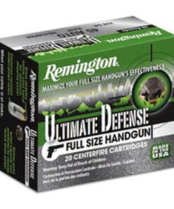 Remington Ultimate Defense 9mm+,124 BJHP, 20rd Box