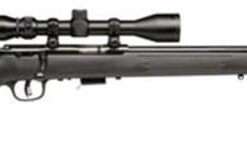 Savage 93R17 FXP with Scope Bolt 17 HMR 21" Barrel, Synthetic Black Stock Blued, 5rd