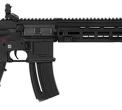 HK 416 22 LR, 16.1" Threaded Barrel, 1/2x28, Black, M-Lok RIS Rail, Front/Rear Flip Sights, 20rd