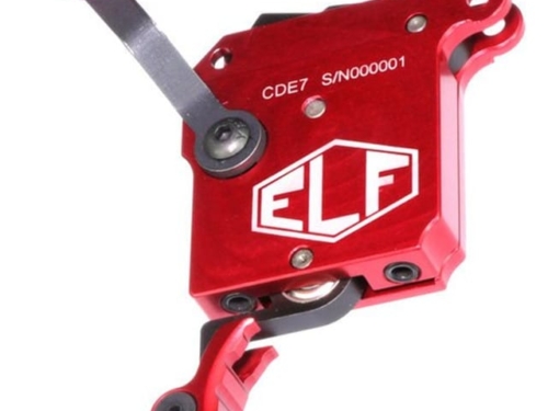 Close× Elftmann Tactical 700 SE Precision Rifle Trigger, Drop-In, 2oz-5lbs, Red