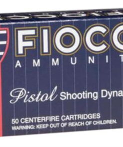 Fiocchi Shooting Dynamics .357 Magnum 142gr, Full Metal Jacket Truncated 50rd Box