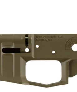 Aero Precision M4E1 Multi-Cal AR-15 Stripped Lower Receiver, Flat Dark Earth