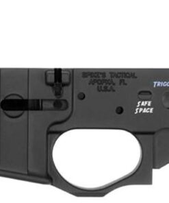 Spikes STLS030CFA Lower Snowflake with Color Fill AR Platform Multi-Caliber Black Hardcoat Anodized