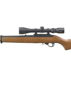 Ruger 10/22 Viridian EON 3-9x40 Scope Combo 22LR, Blued, Wood