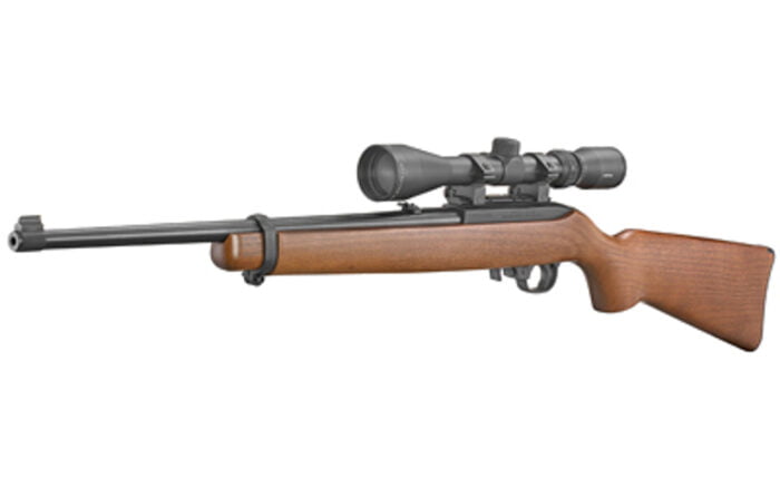 Ruger 10/22 Viridian EON 3-9x40 Scope Combo 22LR, Blued, Wood - Image 3