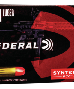 Federal American Eagle 9mm 130gr, Total Syntech Jacket Flat Nose, 50rd Box