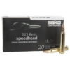 Sako Speedhead .223 Rem, 50gr, 20rd Box