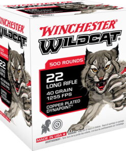 Winchester Wildcat 22 LR 40gr, Lead Round Nose, 500rd bx