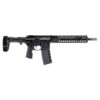 PSA "Sabre" Forged 11.5" Nitride 5.56 with 10.75" Hodge P-Lock Rail, Maxim PDW Brace, and Kung Fu Grip