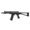 Soviet Arms 5.56 Krink Triangle Side Folding Pistol, MK3 Krink Chassis Carbon Gray, ALG, and Soviet Arms Grip