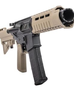 PSA PA-15 7" AR-15 Pistol 300 Blackout Nitride MOE SL Stealth Lower W/ HAR-15 brace Marauder Pistol, FDE