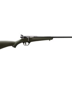 Savage Arms Rascal (Green) 22 LR 16.11 Round Bolt Action Rimfire Rifle, Sporter - 13790
