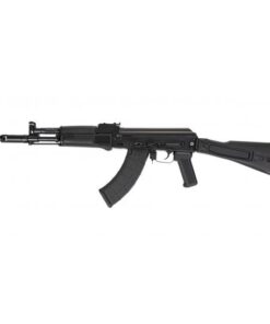 PSA AK-104 Side Folding Rifle w/Pinned and Welded Spiked Extended Booster, Black