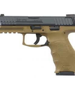 HK VP9 9mm Pistol With Night Sights, FDE/Black - 81000226