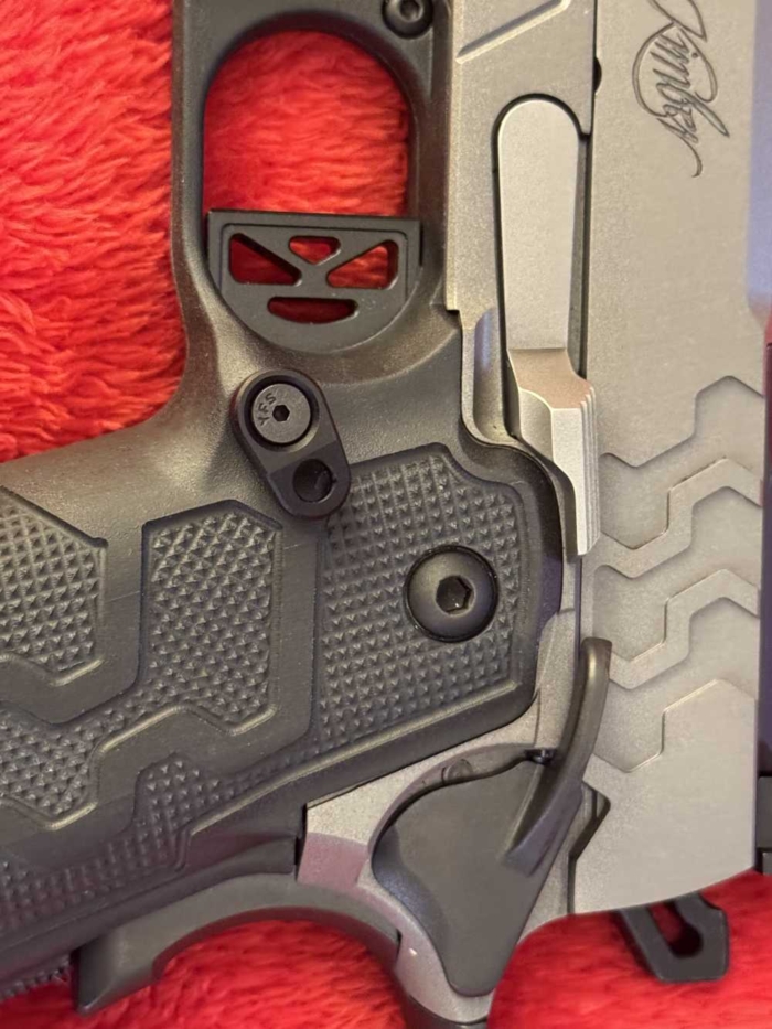 Kimber 2K11 Stainless Target w/magwell & extended slide stop NIB high cap - Image 8