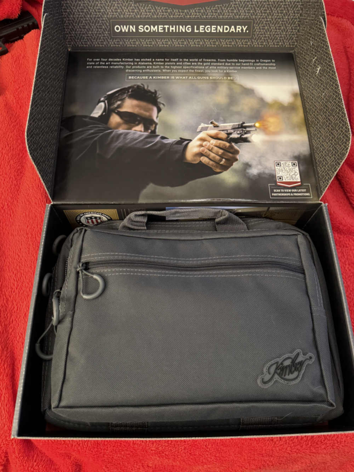 Kimber 2K11 Stainless Target w/magwell & extended slide stop NIB high cap - Image 10