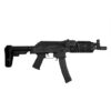 PSA AK-V MOE Rail SBA3 Pistol, Black