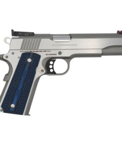 Colt Gold Cup 38 Super 9+1 Round Pistol, Brushed Stainless