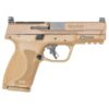 Smith & Wesson M&P 2.0 9mm Pistol, 4" Barrel, Optic Height Sights, Flat Dark Earth