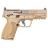 Smith & Wesson M&P 2.0 9mm Pistol, 4" Barrel, Optic Height Sights, Flat Dark Earth