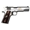 Colt Government Texas Longhorn 1911 .45 ACP 5" 7rd Pistol, SS / Rosewood