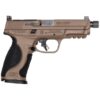 S&W M&P9 M2.0 OR 9mm 4.625" 17rd Pistol, Flat Dark Earth