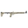 KELTEC SUB-2000 9mm Folding Carbine, Glock Mag, Tan