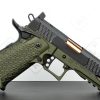 Jacob Grey TWC Black 9mm Pistol with 4.25 Inch Rose Gold Barrel