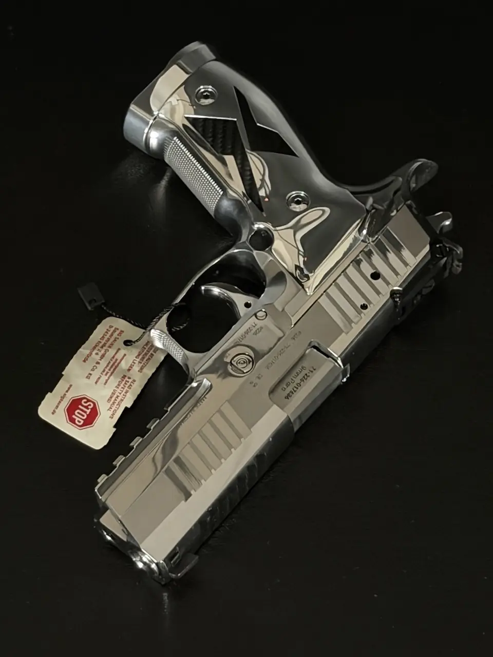 SIG-Sauer-P226-X-Short-Chrome-and-Carbon-Collector-Pistol
