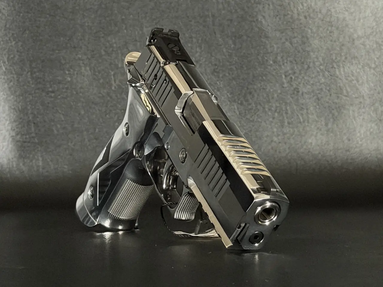 SIG-Sauer-P226-X-Short-Chrome-and-Carbon-X-Series